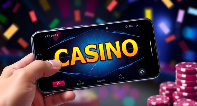 TK66 mobile casino app interface